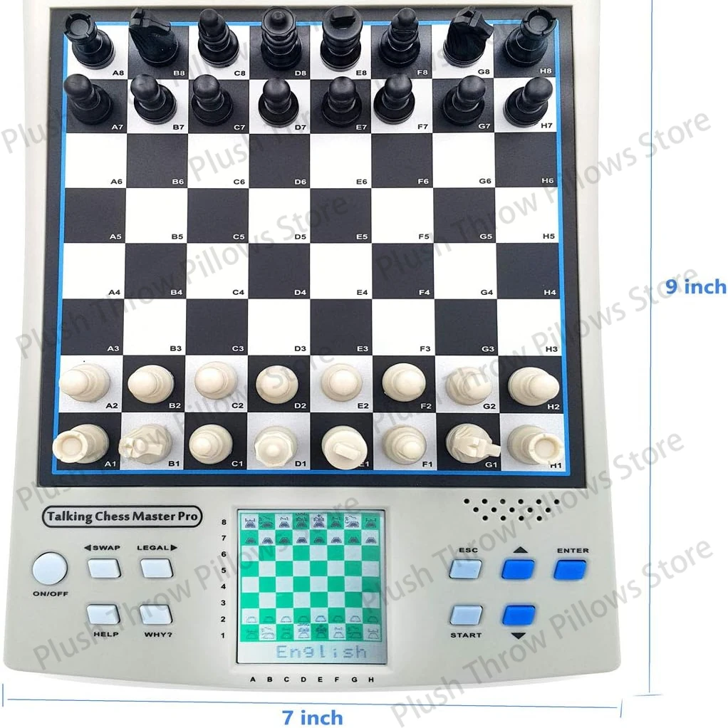 14-In-1 Intelligent Chess Human-Computer Game Two-Player Game Learning Chess Practice Chess Electronic Chessboard