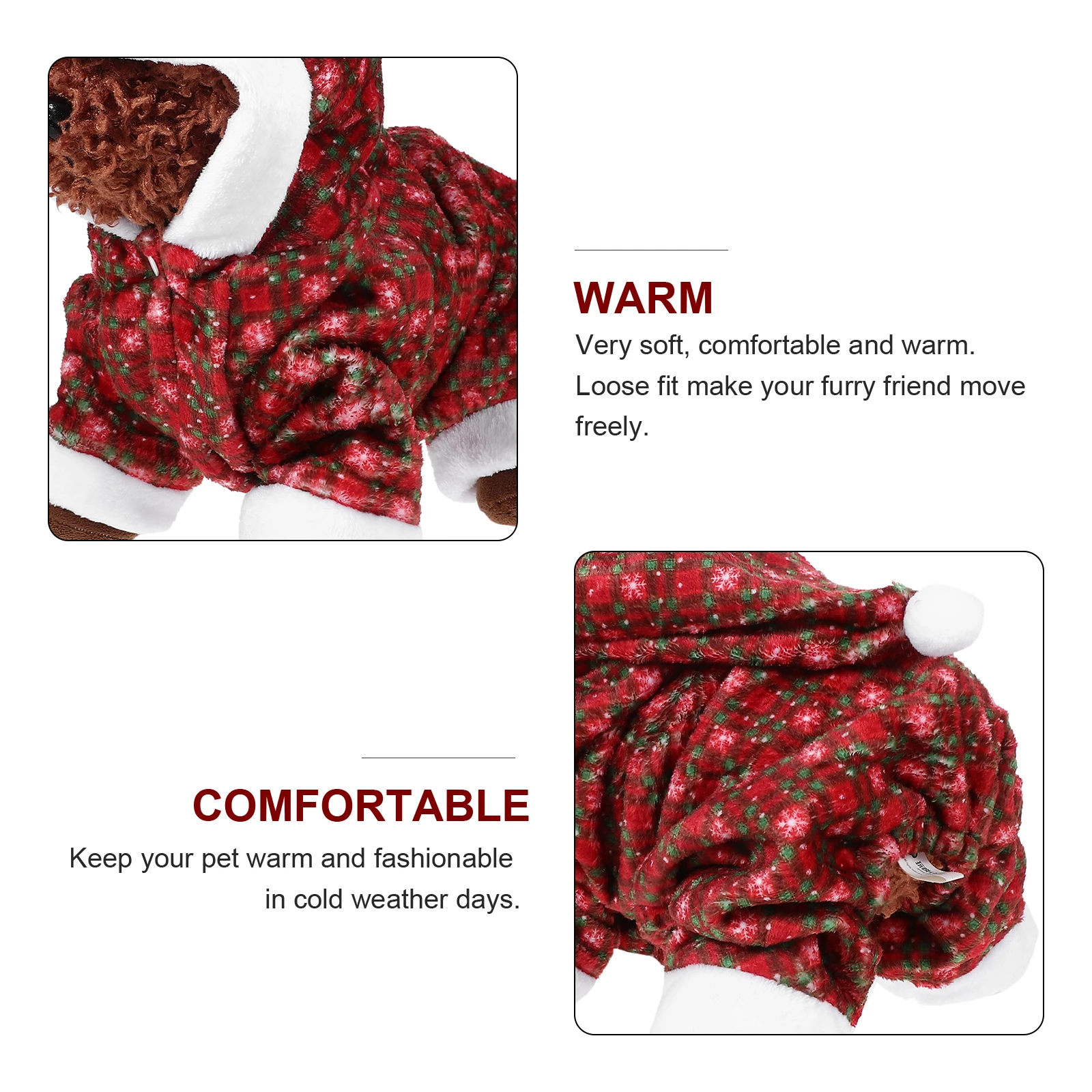 Pet Christmas Dress Warm Winter Costume for Dog Size L Shiny Snowflake Heart Design Holiday Party Supplies Dog Coat
Pet Christmas Dress Warm Winter Costume for Dog Size L Shiny Snowflake Heart Design Holiday Party Supplies Dog Coat