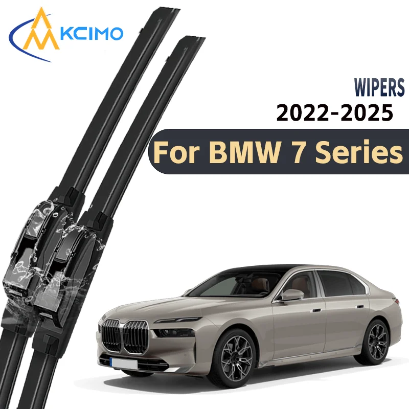 2pcs Durable Quiet Wiper Blades for BMW 7 Series G70 2022-2025 Scratch-Free Windscreen Wipers
2pcs Durable Quiet Wiper Blades for BMW 7 Series G70 2022-2025 Scratch-Free Windscreen Wipers
