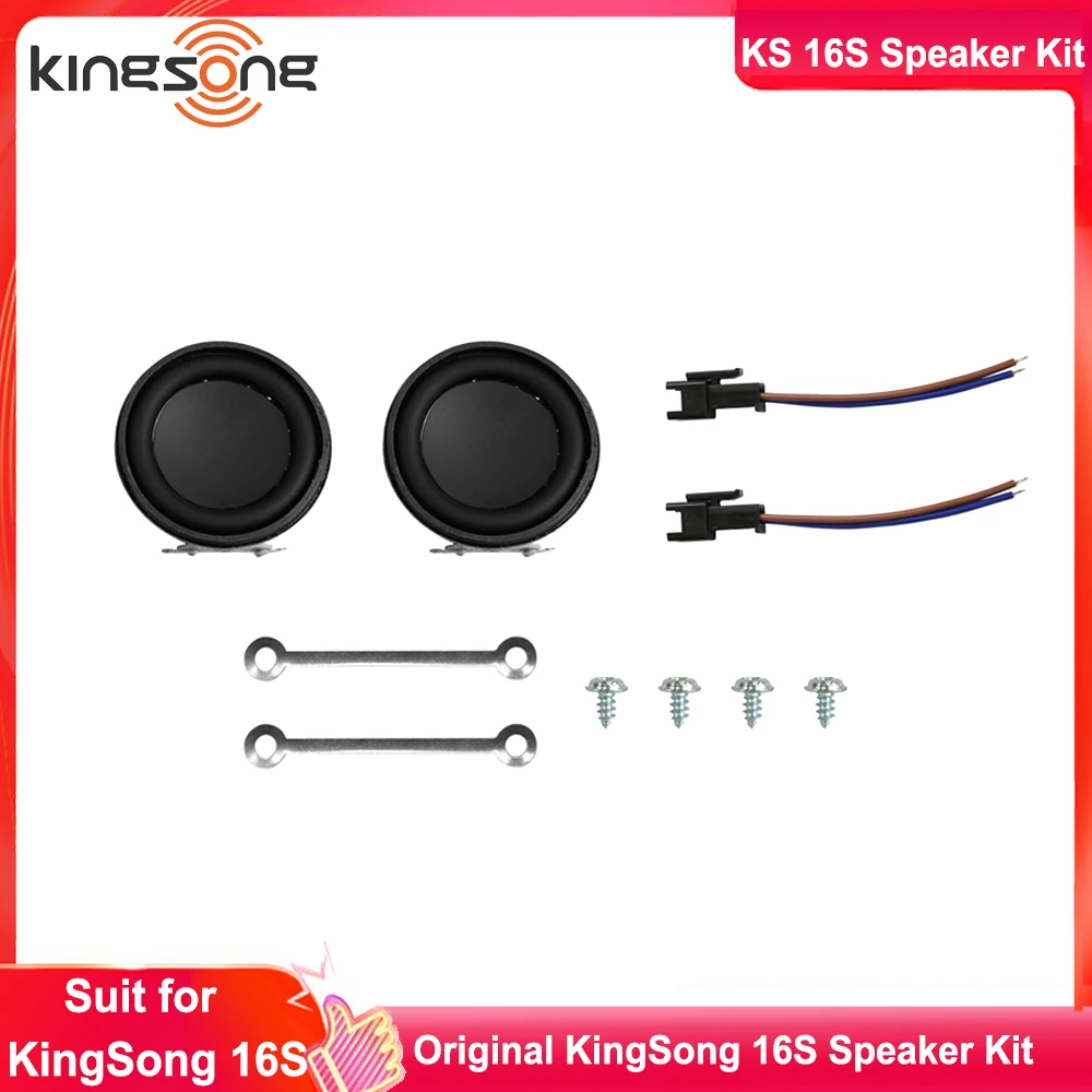 Official KingSong 16S Speaker Set Sound Speaker Only suit for KS 16S Electric Unicycle Official KingSong 16S Accessories
Official KingSong 16S Speaker Set Sound Speaker Only suit for KS 16S Electric Unicycle Official KingSong 16S Accessories