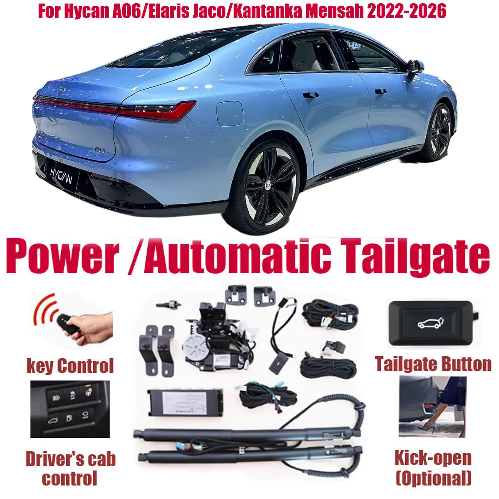 For Hycan A06/Elaris Jaco/Kantanka Mensah 2022-2026 Electric Tailgate Lift Kit Kick Sensor Anti-pinch Auto Power Trunk Wireless
For Hycan A06/Elaris Jaco/Kantanka Mensah 2022-2026 Electric Tailgate Lift Kit Kick Sensor Anti-pinch Auto Power Trunk Wireless