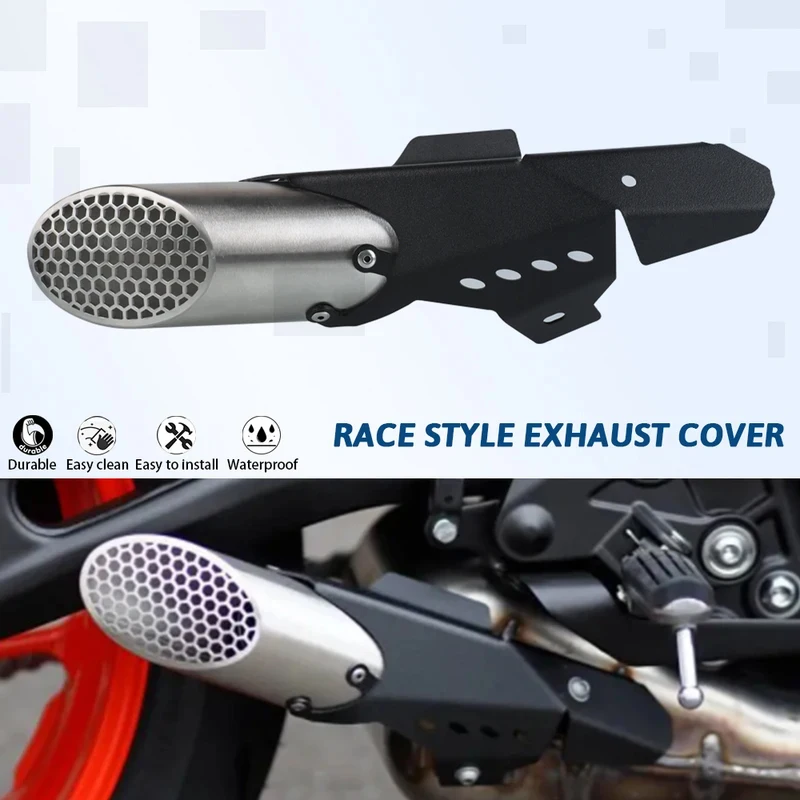 Race Style Exhaust Cover & Muffler Pipe for Yamaha YZF R7 MT-07 Tracer 7/GT 2021-2024
Race Style Exhaust Cover & Muffler Pipe for Yamaha YZF R7 MT-07 Tracer 7/GT 2021-2024