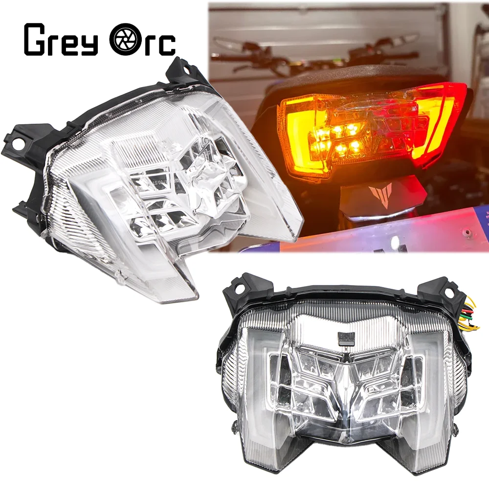 LED Taillight Brake Rear Warning Turn Signal Indicator Lamp For Yamaha MT-09 FZ-09 FZ09 MT09 2017-2020 Motorcycle Tail Light
LED Taillight Brake Rear Warning Turn Signal Indicator Lamp For Yamaha MT-09 FZ-09 FZ09 MT09 2017-2020 Motorcycle Tail Light