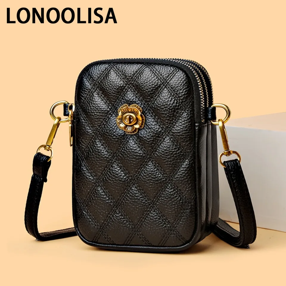 100% Cowhide Fashion Brand Women'S Mini Mobile Phone Bags Trend Designer Lady Handbags Girl Genuine Leather Casual Crossbody Bag
100% Cowhide Fashion Brand Women'S Mini Mobile Phone Bags Trend Designer Lady Handbags Girl Genuine Leather Casual Crossbody Bag