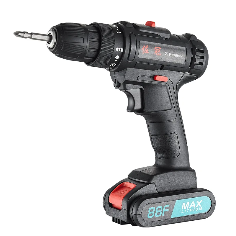 Lithium battery drill double speed charging industrial grade electric drill pistol drill multi-function electric screwdriver
Lithium battery drill double speed charging industrial grade electric drill pistol drill multi-function electric screwdriver