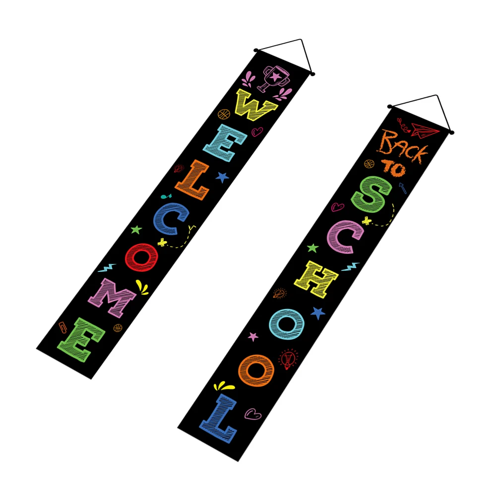 Back to School Banner Door Couplet Season Decorative Slogan Hanging Flags Premium Material Reusable Class Party
Back to School Banner Door Couplet Season Decorative Slogan Hanging Flags Premium Material Reusable Class Party