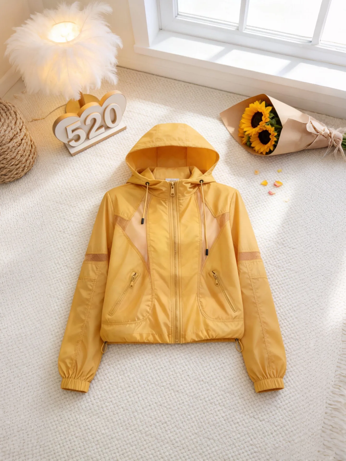 Stunning Dopaamine Design Hat Jacket Women Summer Loose Slimming Anti-Aging Top Breathable Lightweight Color Zipper Clo...
Stunning Dopaamine Design Hat Jacket Women Summer Loose Slimming Anti-Aging Top Breathable Lightweight Color Zipper Clo...