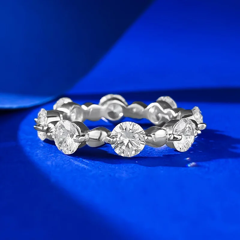 CKT S925 Silver Round Bead Diamond Ring, Simple Little Red Book Ring, Stacked Fine Jewelry, One Piece Hair Replacement
CKT S925 Silver Round Bead Diamond Ring, Simple Little Red Book Ring, Stacked Fine Jewelry, One Piece Hair Replacement