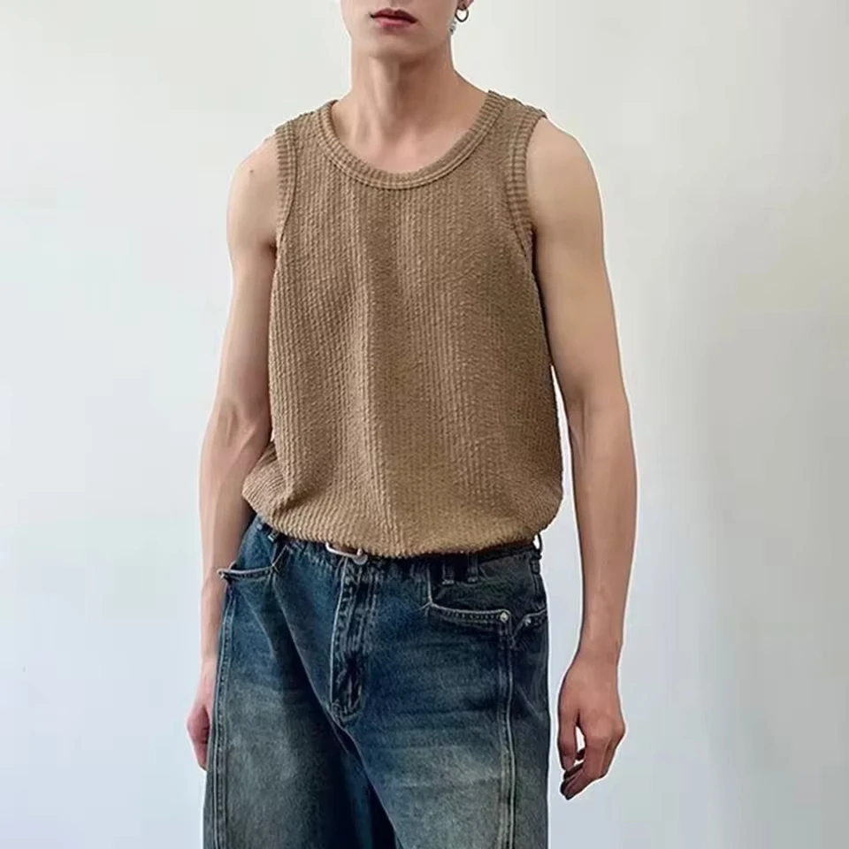 Mens Vest Casual Breathable Jogging Tank Top Sports Fitness Gym Simple All-Match Cool Vest Men'S Clothing Summer New
Mens Vest Casual Breathable Jogging Tank Top Sports Fitness Gym Simple All-Match Cool Vest Men'S Clothing Summer New