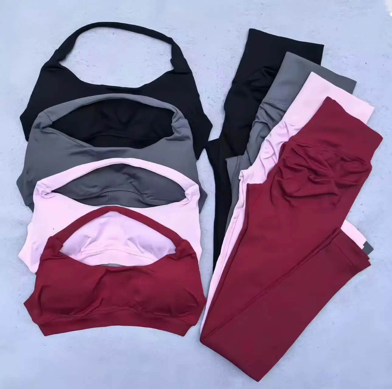 2pcs Sport Sets Women Gym Push Up Yoga Pants Hollow Back Gym Fitness Bras Workout High Waisted Leggings Seamless Tights Set Suit
2pcs Sport Sets Women Gym Push Up Yoga Pants Hollow Back Gym Fitness Bras Workout High Waisted Leggings Seamless Tights Set Suit