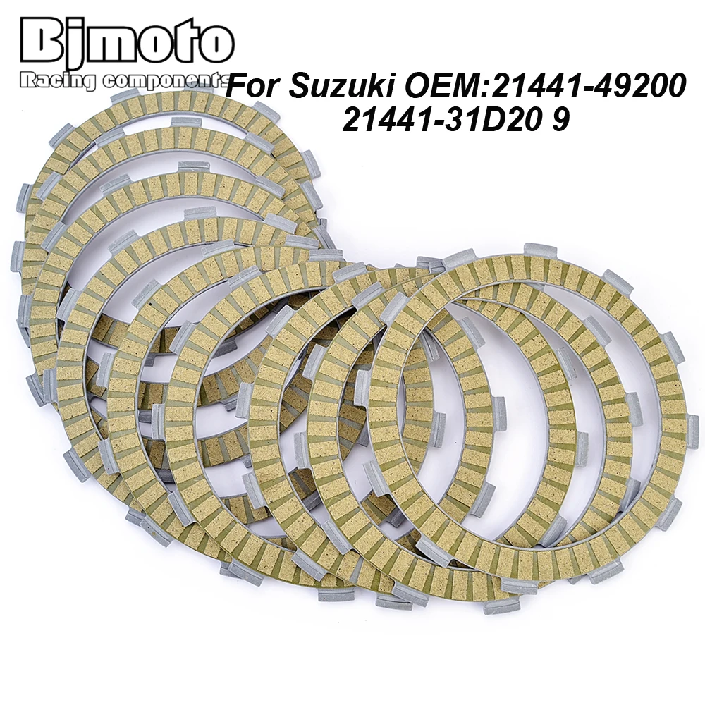 Фрикционные диски сцепления мотоцикла для Suzuki VL1500 Intrumer C1500 Boulevard C90 GS1000 GS1000GT GS1000GX GS1100 GS1150
Фрикционные диски сцепления мотоцикла для Suzuki VL1500 Intrumer C1500 Boulevard C90 GS1000 GS1000GT GS1000GX GS1100 GS1150