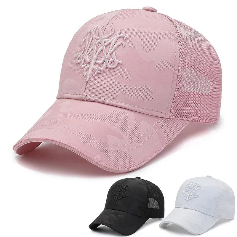 Fashion Summer Mesh Cap For Women Sunshade Casual Hat Men's Outdoor Baseball Cap Embroidered Breathable Trucker Hats Hip Hop Cap
Fashion Summer Mesh Cap For Women Sunshade Casual Hat Men's Outdoor Baseball Cap Embroidered Breathable Trucker Hats Hip Hop Cap