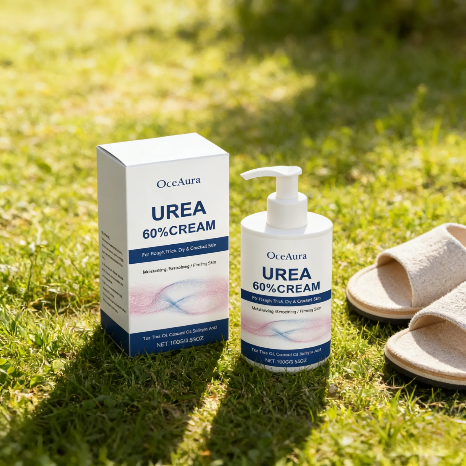 OceAura Urea Foot Cream 60% Long Lasting Moisturizing Exfoliating Skin Soothing Dead Skin Removal Cracked Heel Repair Cream 100g
OceAura Urea Foot Cream 60% Long Lasting Moisturizing Exfoliating Skin Soothing Dead Skin Removal Cracked Heel Repair Cream 100g
