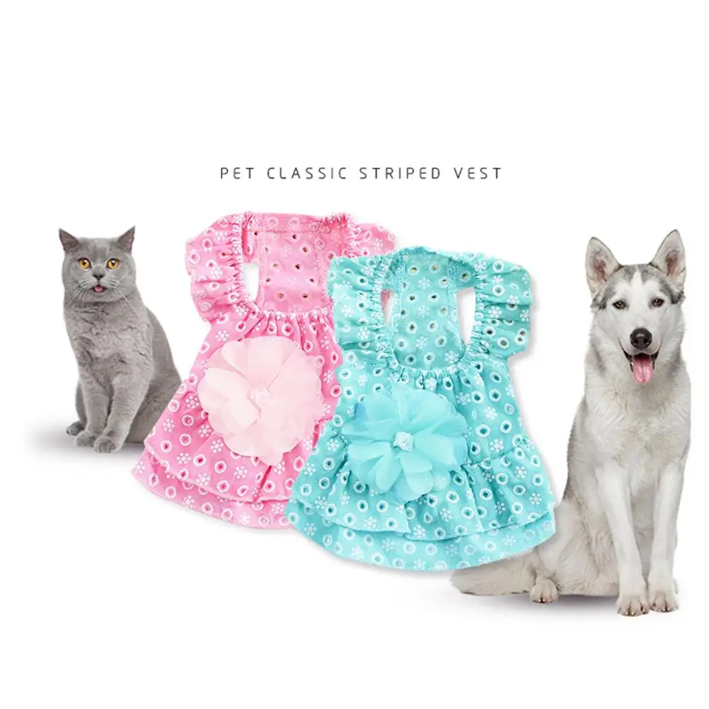 Pink Dress Dog Princess Pet Clothing Dresses for Puppy Flowers The Doggie Summer Female
Pink Dress Dog Princess Pet Clothing Dresses for Puppy Flowers The Doggie Summer Female