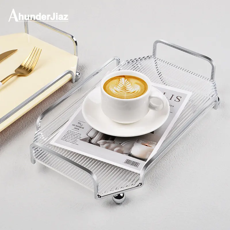Simple Acrylic Storage Tray Set, Metal Jewelry Shelf, Fruit Coffee Plate, Kitchen Storage, Living Room, Home Decoration
Simple Acrylic Storage Tray Set, Metal Jewelry Shelf, Fruit Coffee Plate, Kitchen Storage, Living Room, Home Decoration
