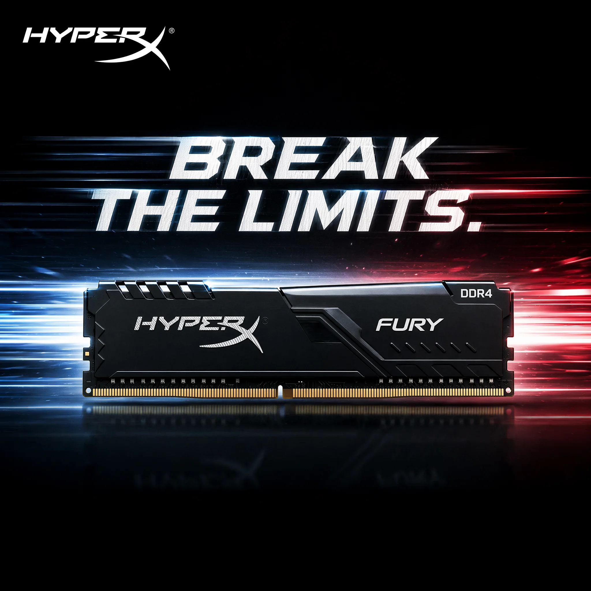 Original HyperX FURY DDR4 DRAM Memory Stick High Speed Desktop Computer Gaming RAM
Original HyperX FURY DDR4 DRAM Memory Stick High Speed Desktop Computer Gaming RAM