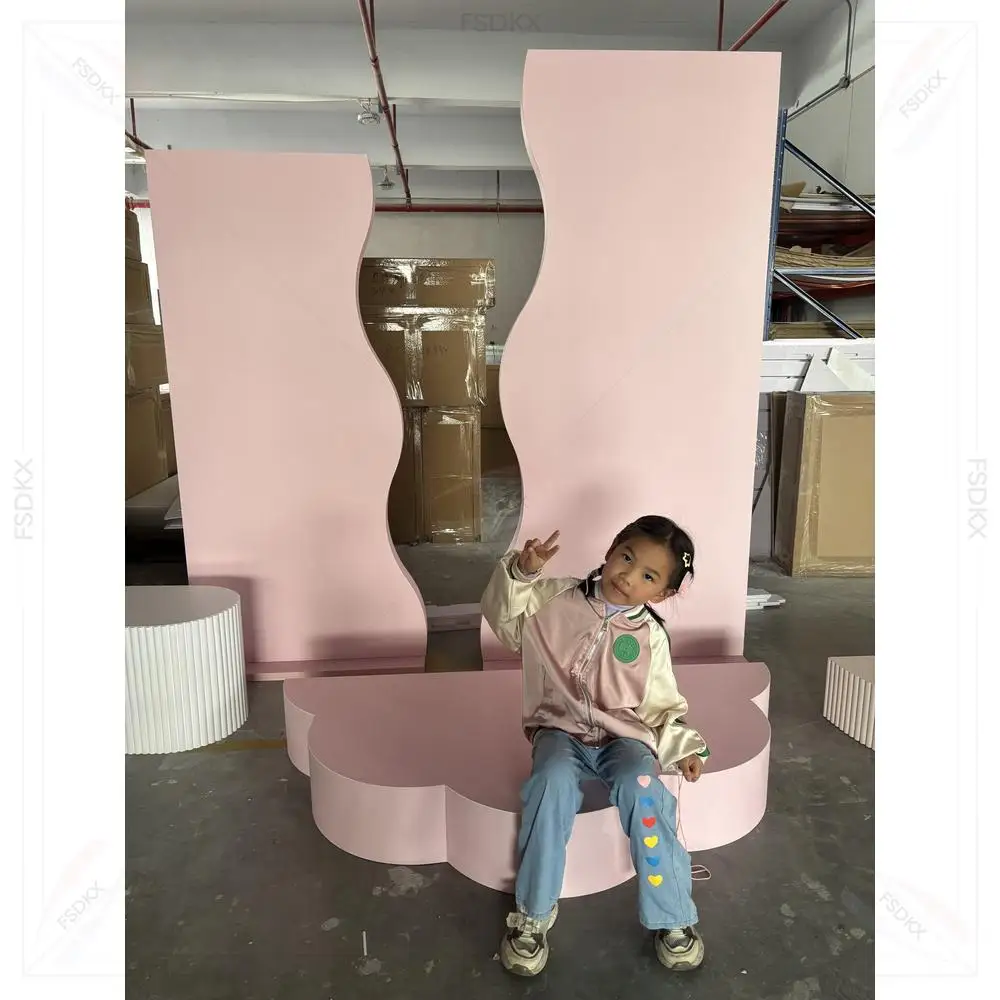 FSDKX Wholesale Customized Wedding Backdrop Pvc Rippple Wedding Decorations Supplies Arch Backdrop Stand
FSDKX Wholesale Customized Wedding Backdrop Pvc Rippple Wedding Decorations Supplies Arch Backdrop Stand