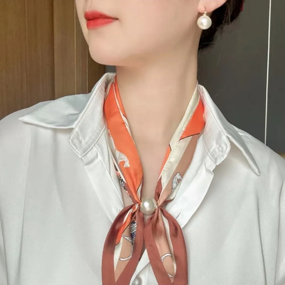 Sun Protection Magnetic Pearl Buckle Silk Scarf Camellia Print No Tie Women Neckerchief Choker Scarf Summer
Sun Protection Magnetic Pearl Buckle Silk Scarf Camellia Print No Tie Women Neckerchief Choker Scarf Summer
