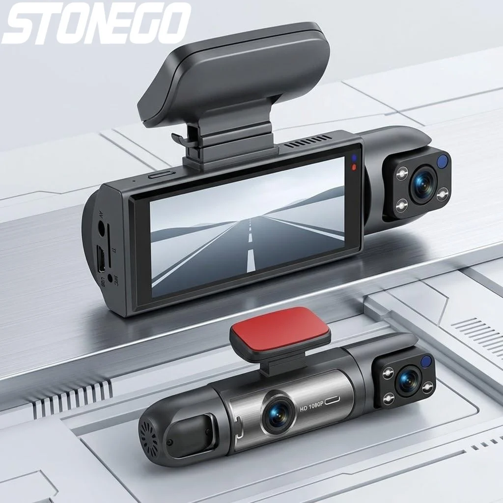 1080P HD Dash Cam Front and Rear IR Night Vision G-Sensor 316 Inch IPS Screen Car Driving Recorder Auto Video Monitor
1080P HD Dash Cam Front and Rear IR Night Vision G-Sensor 316 Inch IPS Screen Car Driving Recorder Auto Video Monitor