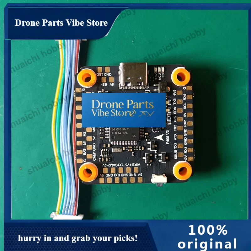 Drone PartsFPV RC Drone A3 Flight Control Module With ICM-42688 Gyroscope 3-6S LiPo BLS 65A 4-in-1 ESC For UAV Transmission Deli
Drone PartsFPV RC Drone A3 Flight Control Module With ICM-42688 Gyroscope 3-6S LiPo BLS 65A 4-in-1 ESC For UAV Transmission Deli