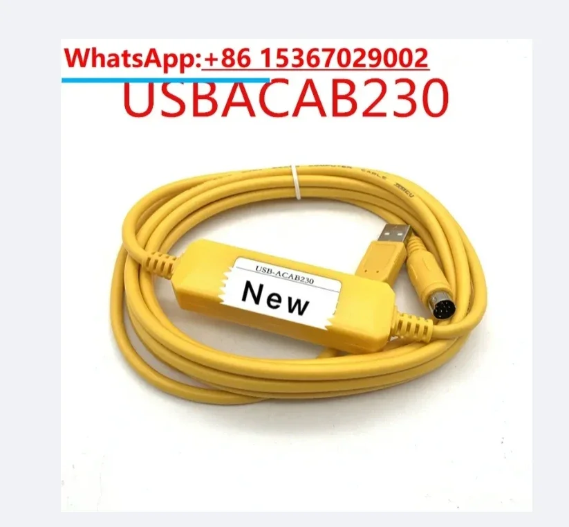 USBACAB230 PLC Programming Cable USB TO RS232 Adapter For USB-DVP ES EX EH EC SE SV SS Series Cable
USBACAB230 PLC Programming Cable USB TO RS232 Adapter For USB-DVP ES EX EH EC SE SV SS Series Cable