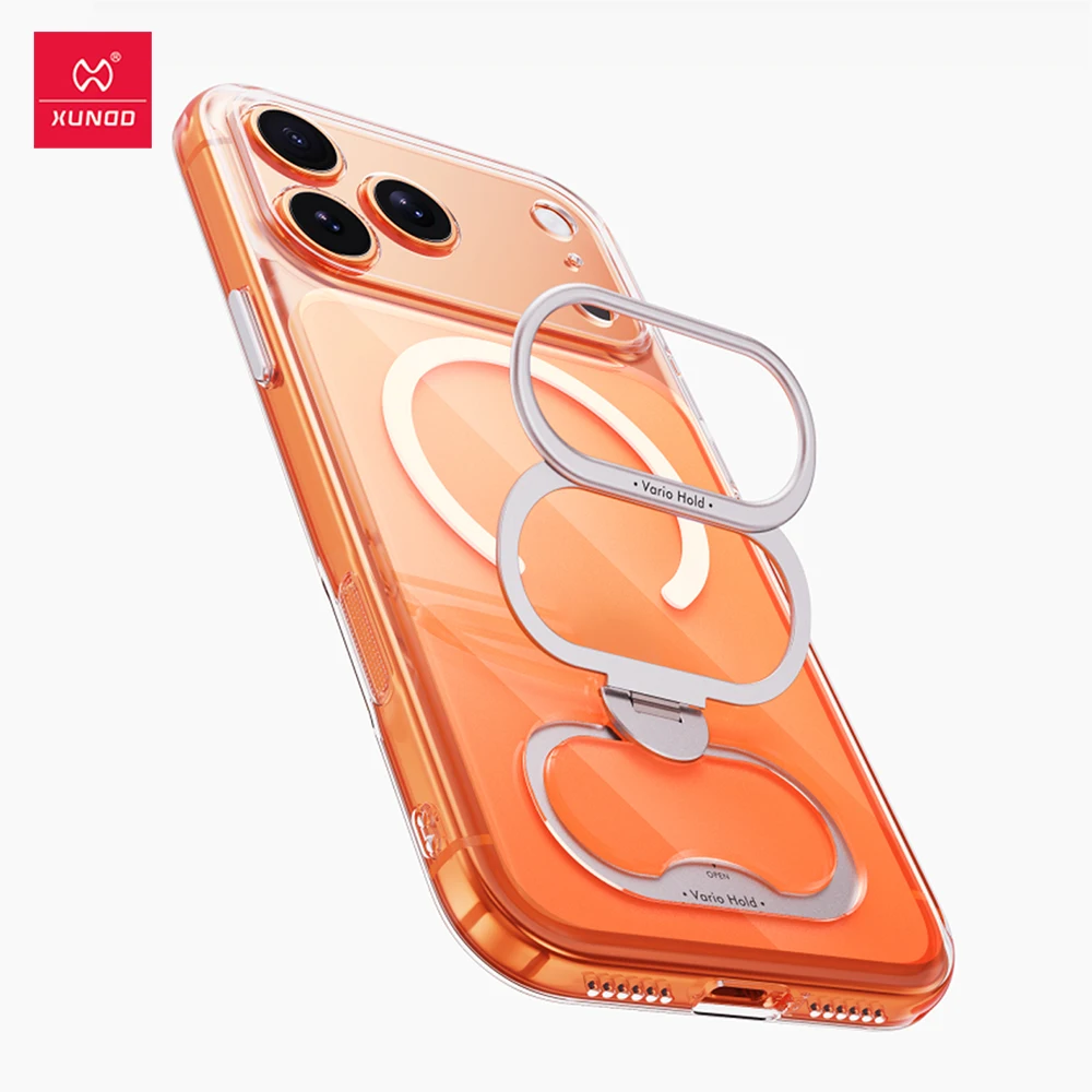 Xundd Magnetic Case For iPhone 17 Pro Max 17 Pro 17 with Foldable and adjustable Stand Anti-Yellowing Ultra Clear Phone Case
Xundd Magnetic Case For iPhone 17 Pro Max 17 Pro 17 with Foldable and adjustable Stand Anti-Yellowing Ultra Clear Phone Case