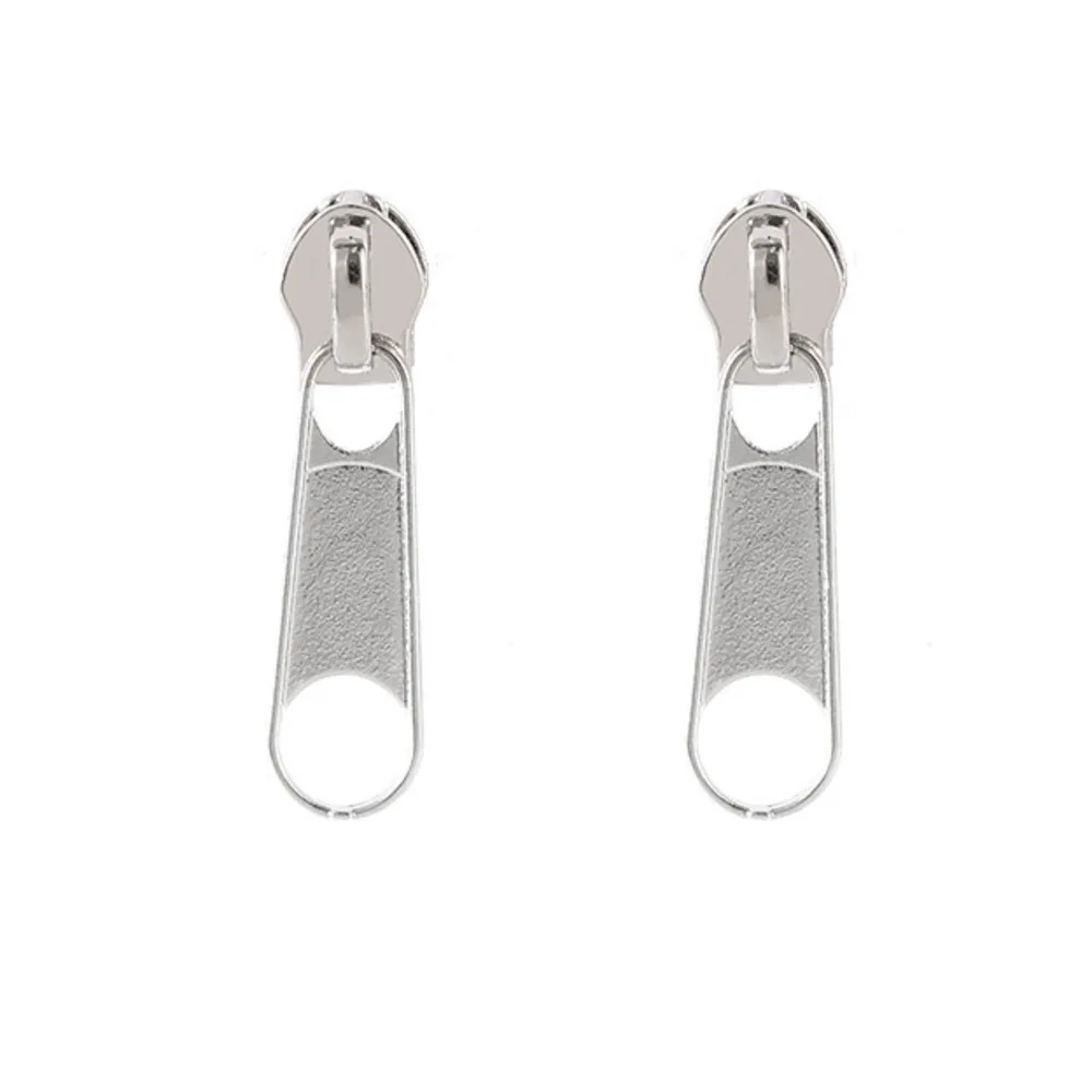 Korean Simple Funny Zip Type Earrings For Men And Women Geometric Metal Alloy Drop Earstick Fashion Jewelry 2025 Ideal Gifts
Korean Simple Funny Zip Type Earrings For Men And Women Geometric Metal Alloy Drop Earstick Fashion Jewelry 2025 Ideal Gifts