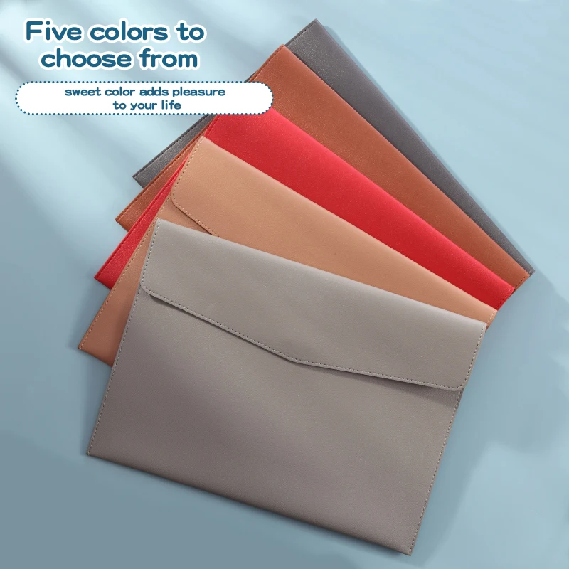 High-grade A4 Leather Magnetic Buckle File Bag Simple Thickening Data Storage Business Envelope Forestical Large Capacity
High-grade A4 Leather Magnetic Buckle File Bag Simple Thickening Data Storage Business Envelope Forestical Large Capacity