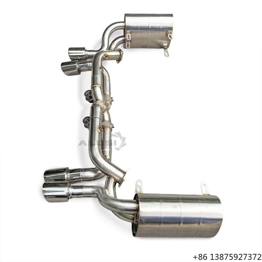Fit for 911 996.2 Carrera Performance Catback Exhaust System 304 Stainless Steel Valved Sport Muffler Section
Fit for 911 996.2 Carrera Performance Catback Exhaust System 304 Stainless Steel Valved Sport Muffler Section