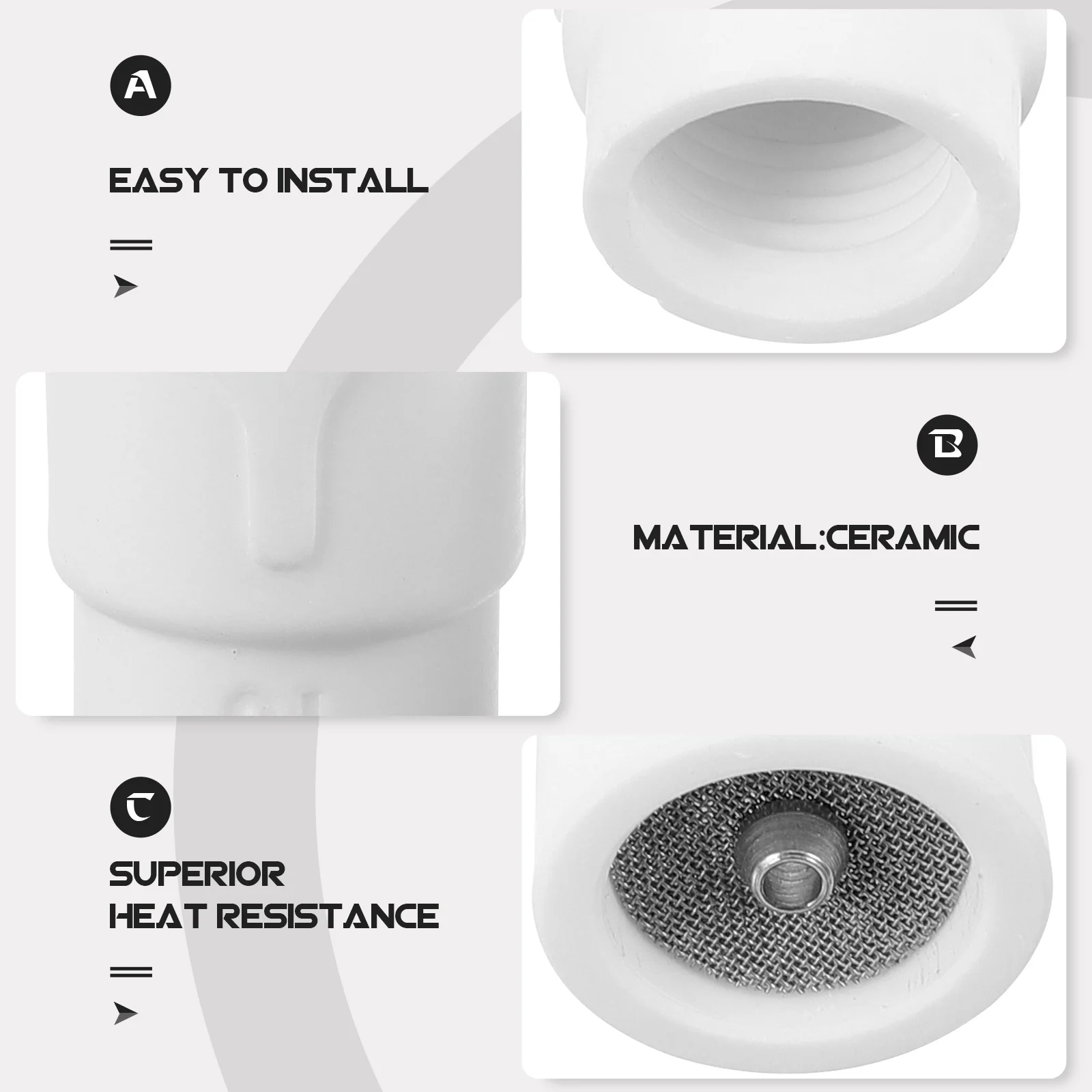 2Pcs Tig Cup Ceramic Gas Nozzle Welding Cup Precision Machined High Heat Resistant Argon Arc Work
2Pcs Tig Cup Ceramic Gas Nozzle Welding Cup Precision Machined High Heat Resistant Argon Arc Work