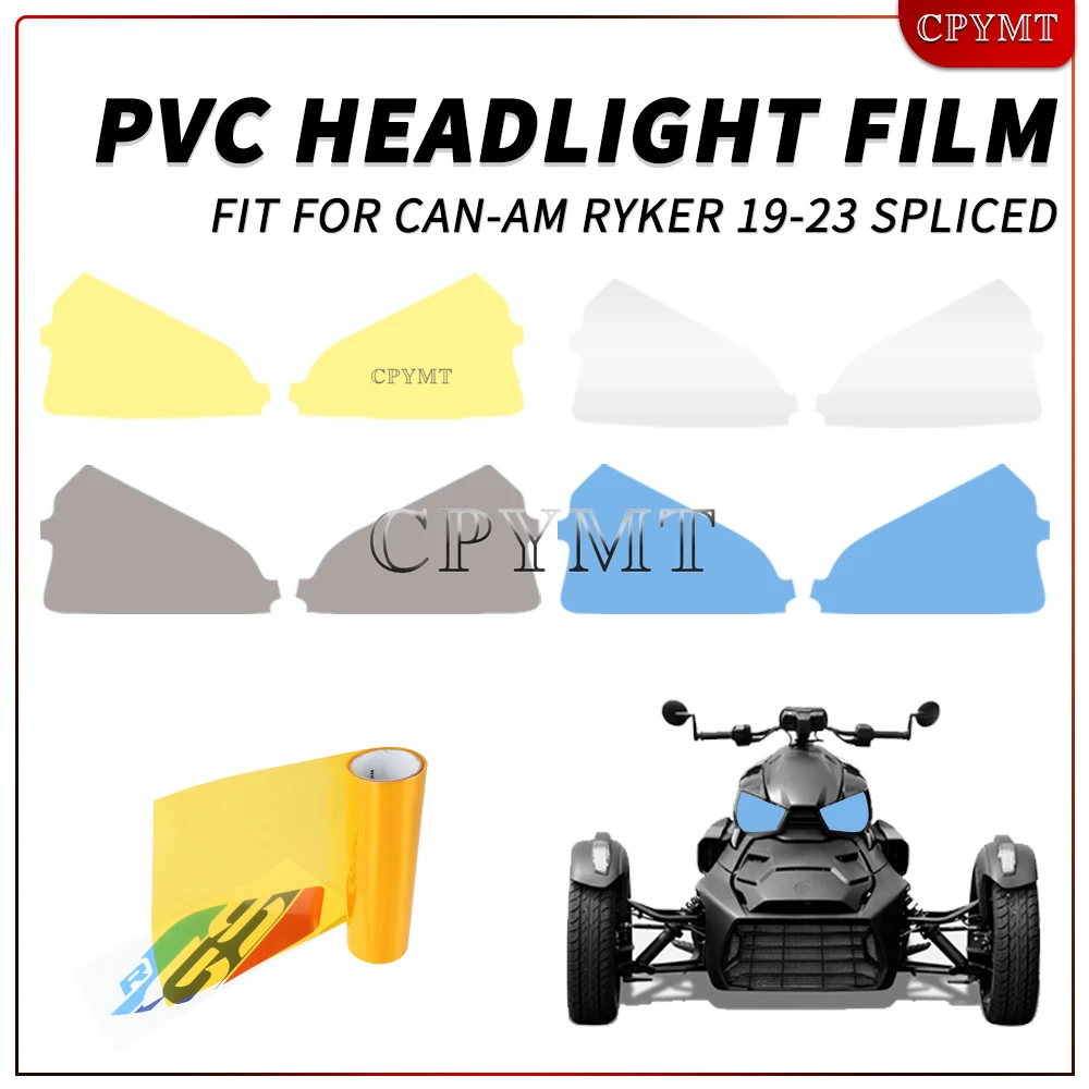 Motorcycle Headlight Film Fit for Can-Am Ryker 2019-2023 Years Motorcycle Accessories Head Lamp Decorate Guard Film
Motorcycle Headlight Film Fit for Can-Am Ryker 2019-2023 Years Motorcycle Accessories Head Lamp Decorate Guard Film