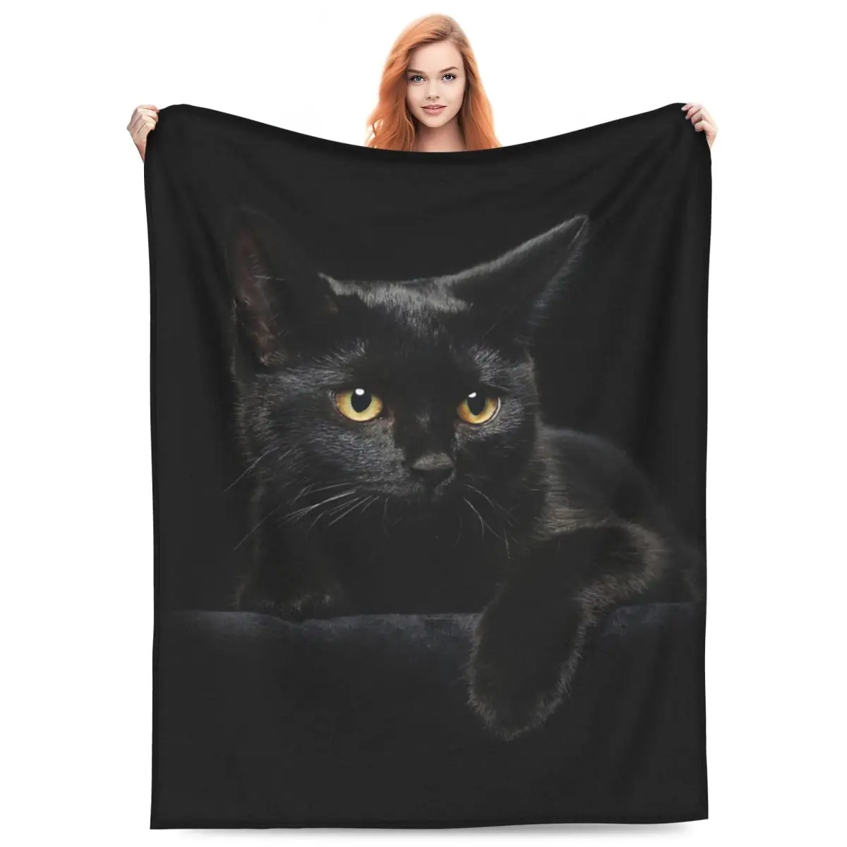 Black Cat Blanket Flannel Sofa Throw Blanket Super Soft Throw Blankets for Couch Bedding Travel Throws Bedspread Quilt
Black Cat Blanket Flannel Sofa Throw Blanket Super Soft Throw Blankets for Couch Bedding Travel Throws Bedspread Quilt