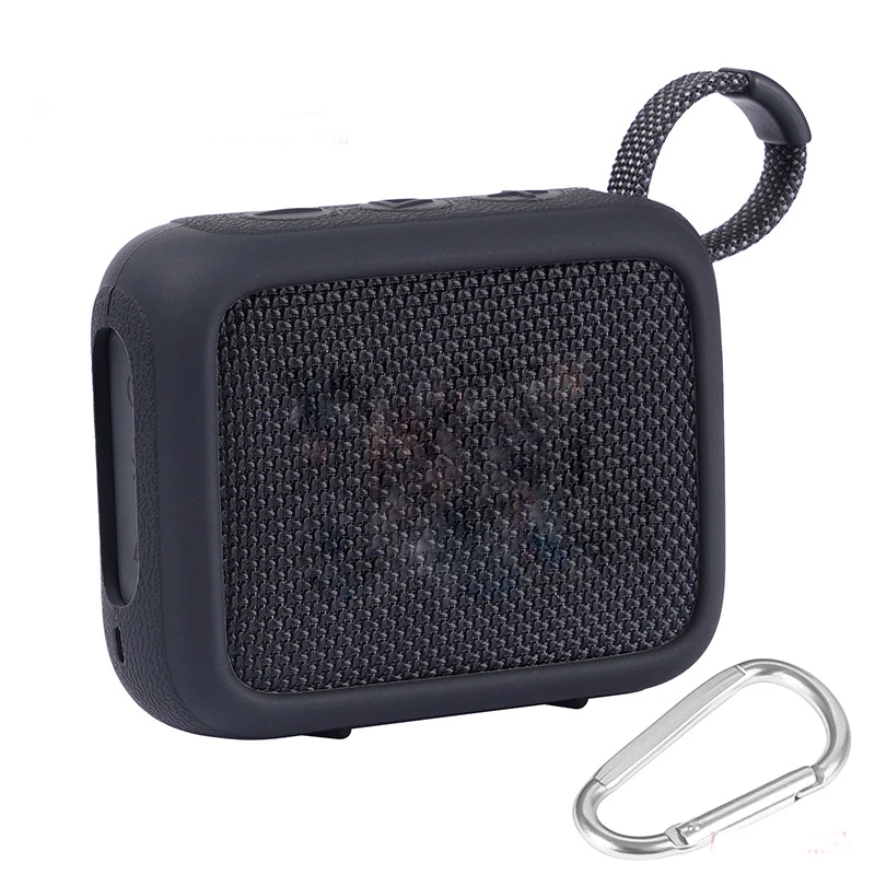 Speaker Silicone Case with Carabiner Protective Case Shockproof Travel Carrying Case for GO 4 Portable BT Speaker
Speaker Silicone Case with Carabiner Protective Case Shockproof Travel Carrying Case for GO 4 Portable BT Speaker