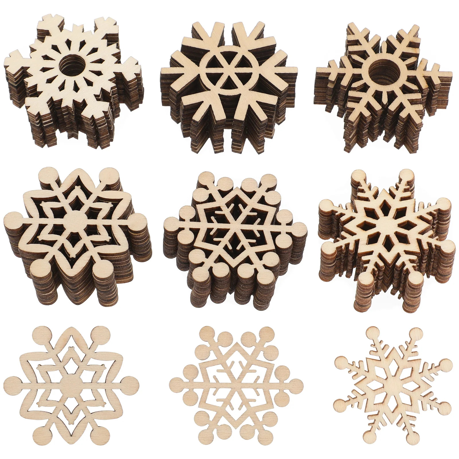 60 Pcs Snowflake Hanging naments Christmas Decorations Hollow Snowflake Pendant Charms Small Size Home Decor Gifts
60 Pcs Snowflake Hanging naments Christmas Decorations Hollow Snowflake Pendant Charms Small Size Home Decor Gifts