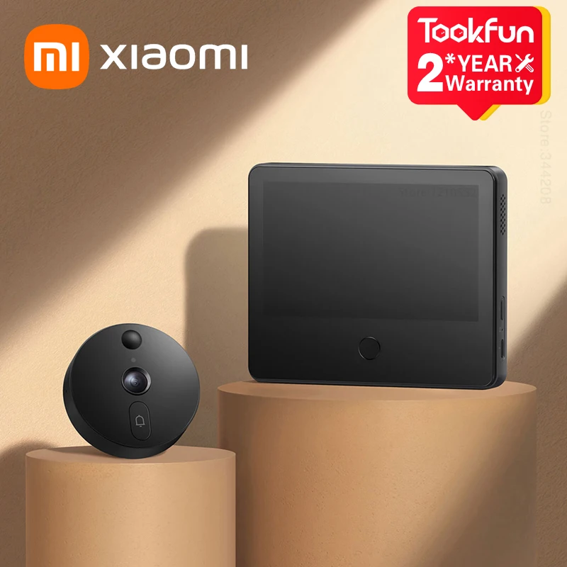 Xiaomi Smart Cat's Eye 1S Security Protection 1080P 5-inch IPS Screen Video DoorbellCamera HD Night Vision Alarm WiFi App
Xiaomi Smart Cat's Eye 1S Security Protection 1080P 5-inch IPS Screen Video DoorbellCamera HD Night Vision Alarm WiFi App