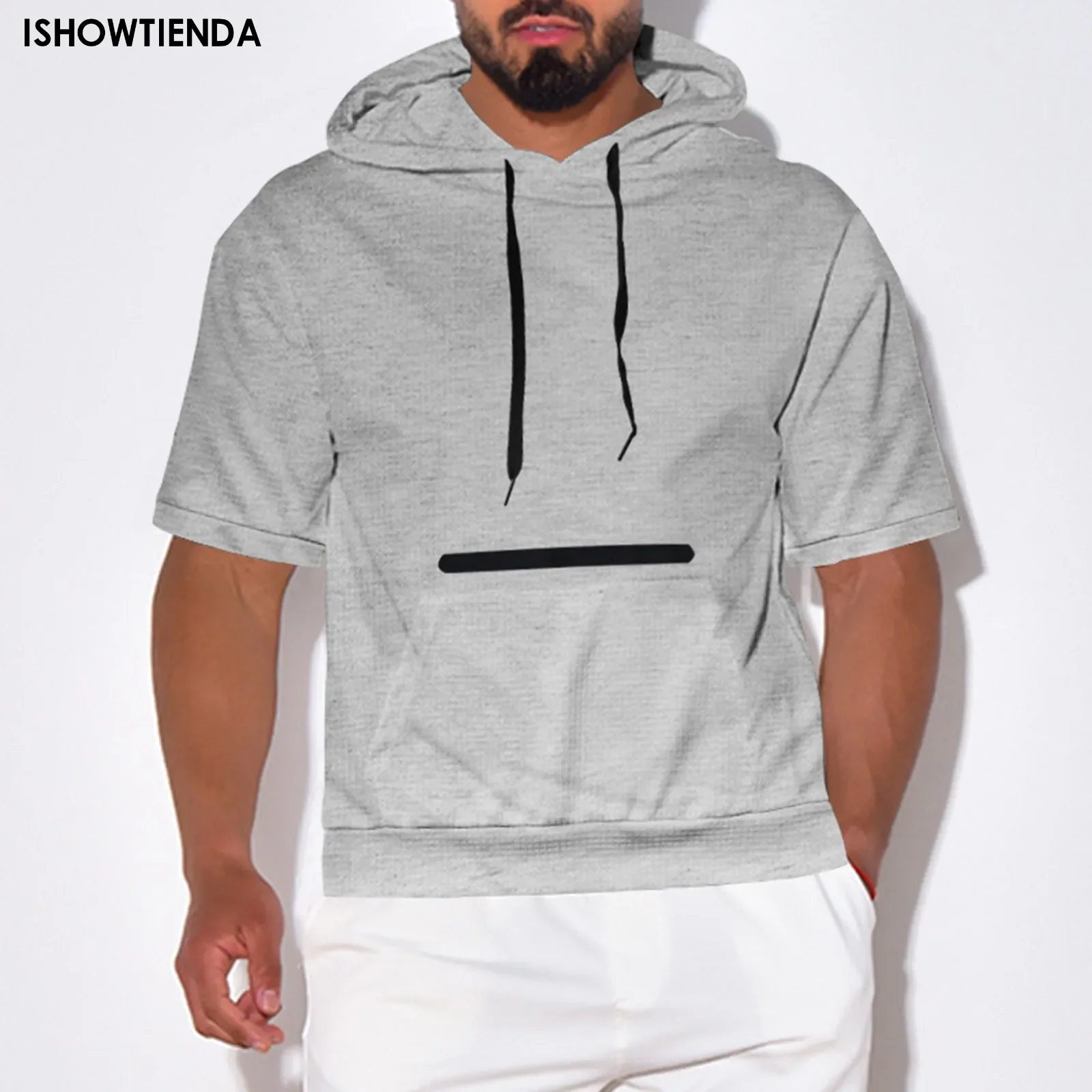 Mens T Shirts Summer Solid Color Hooded Short Sleeve T Shirits Harajuku Outdoor Sports Jogging Leisure Outwear Streetwear Tops
Mens T Shirts Summer Solid Color Hooded Short Sleeve T Shirits Harajuku Outdoor Sports Jogging Leisure Outwear Streetwear Tops