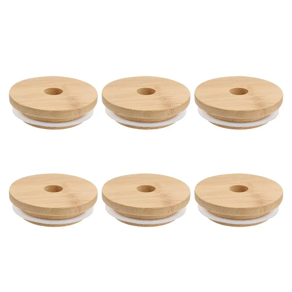 6 Pcs Bamboo Lid for Glass Cups Jar Wooden Cup Cover Straw Hole Eco Friendly Kitchen Accessories
6 Pcs Bamboo Lid for Glass Cups Jar Wooden Cup Cover Straw Hole Eco Friendly Kitchen Accessories