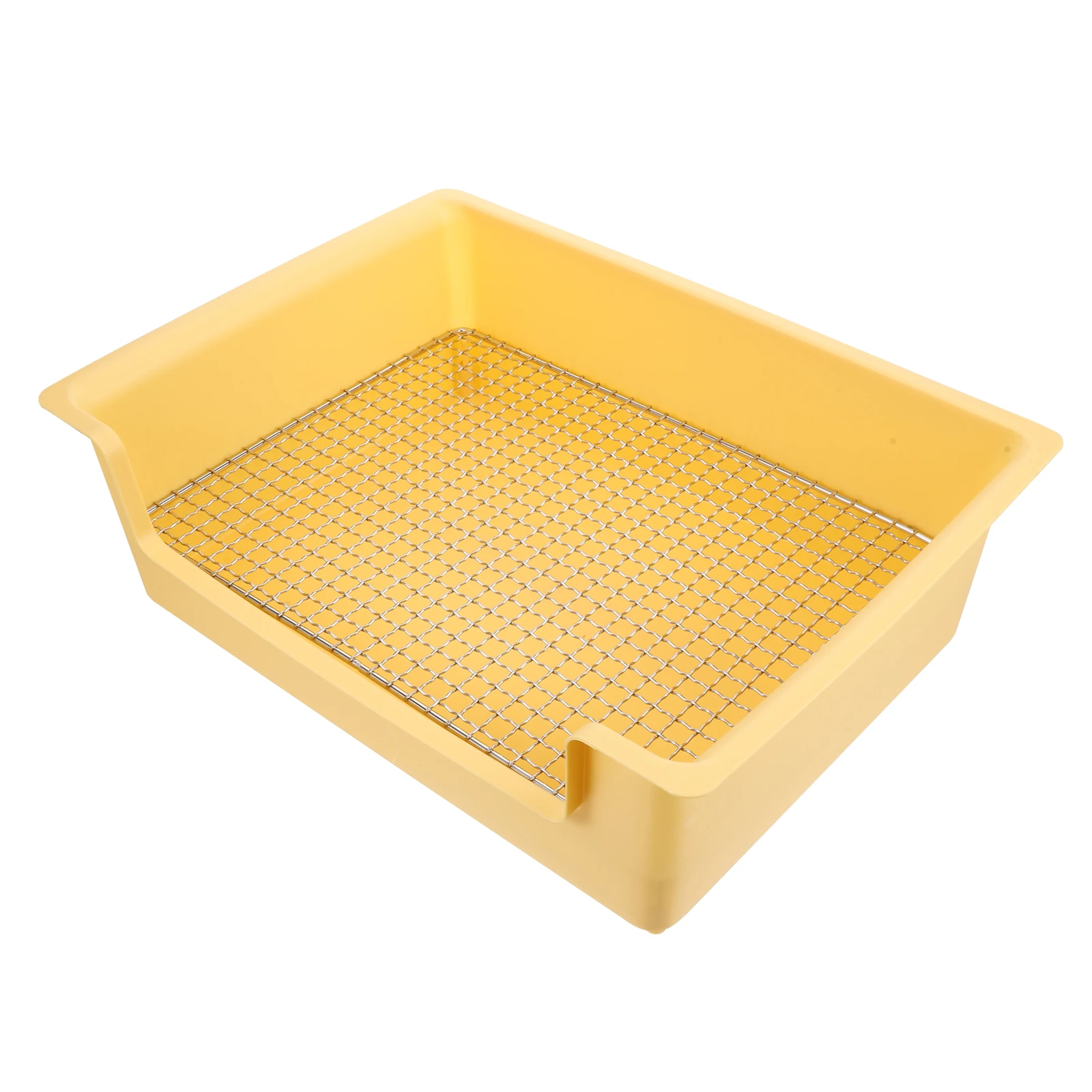 Rabbit Toilet Bunny Pet Hamster Cage Bathroom Poop Tray Litter Pans Cream Egg Yolk Rectangular Mini Portable Small
Rabbit Toilet Bunny Pet Hamster Cage Bathroom Poop Tray Litter Pans Cream Egg Yolk Rectangular Mini Portable Small