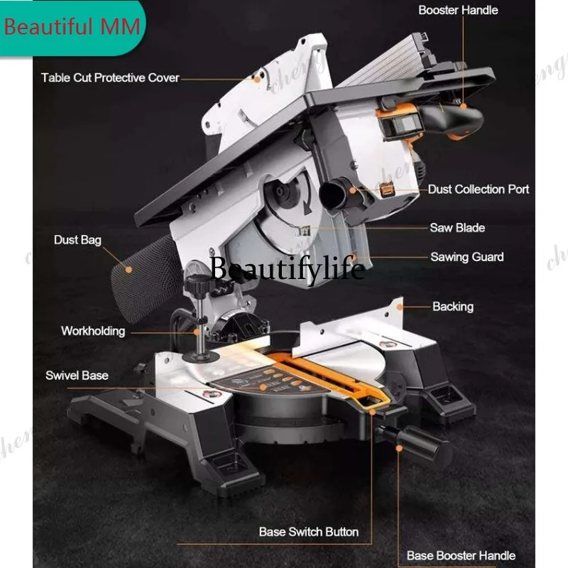 M138 ASCompound Dust Free Miter Saw With Height Adjustable Table For Woodworking Aluminum Cutting 45 Degree Multi Function Bench
M138 ASCompound Dust Free Miter Saw With Height Adjustable Table For Woodworking Aluminum Cutting 45 Degree Multi Function Bench