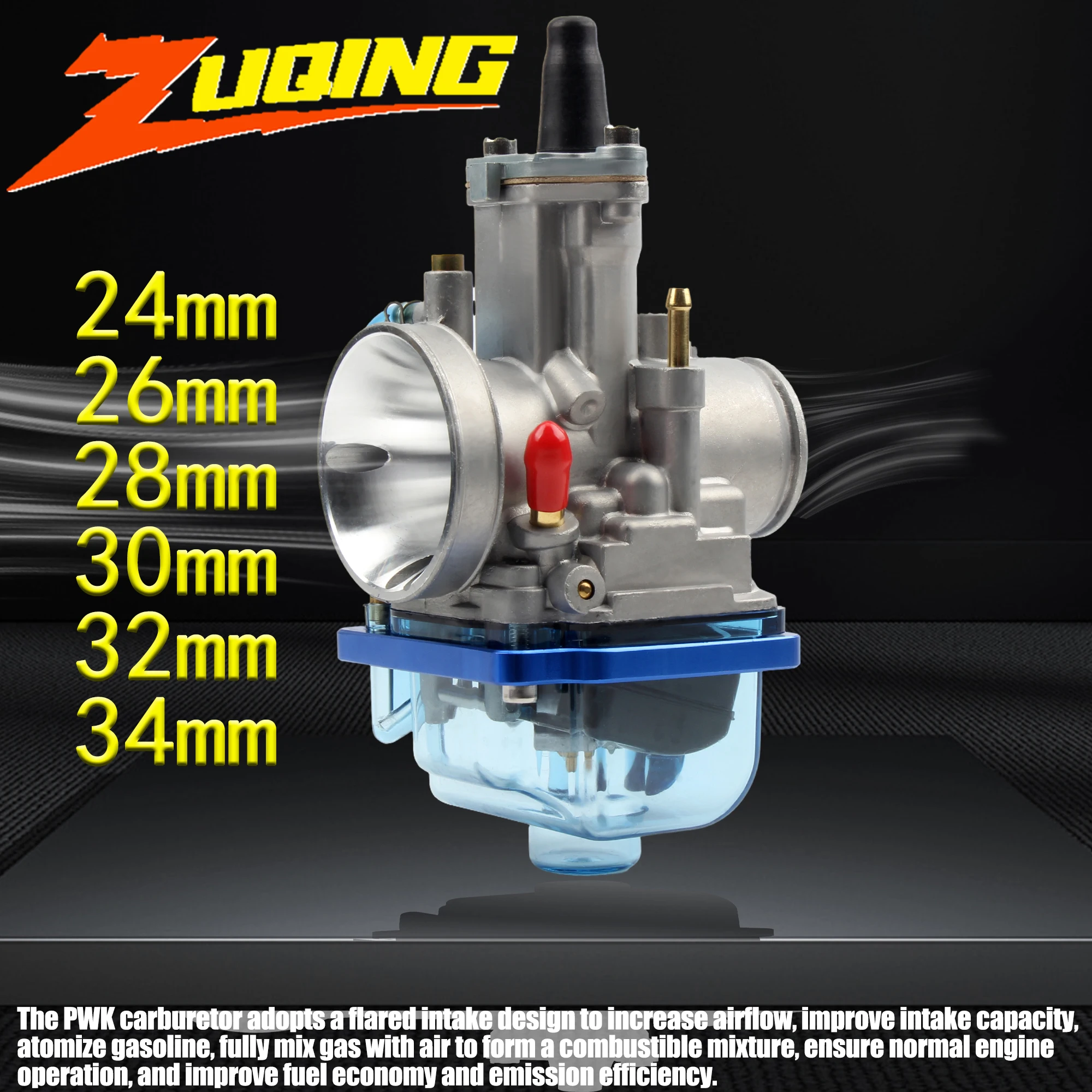 Универсальный гоночный карбюратор с Power Jet для KEIHIN KOSO OKO PWK 24 26 28 30 32 34 мм Blue Bowl 2T 4T Scooter ATV Dirt Bike 
Универсальный гоночный карбюратор с Power Jet для KEIHIN KOSO OKO PWK 24 26 28 30 32 34 мм Blue Bowl 2T 4T Scooter ATV Dirt Bike