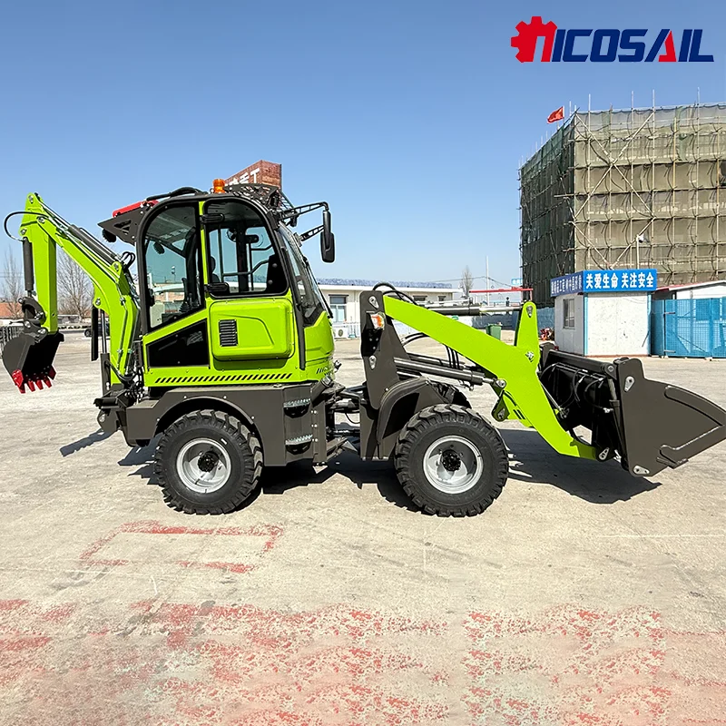 Backhoe Loader 2 in 1 Excavator Loader with 47.5L Fuel Tank for Long Working Hours
Backhoe Loader 2 in 1 Excavator Loader with 47.5L Fuel Tank for Long Working Hours