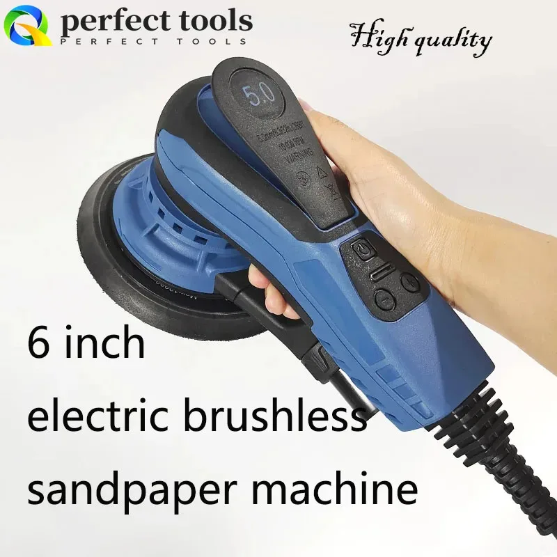 Suitable for the 6 Inch 150mm Brushless Round Head of the Mirka Electric Sanding Machine for Carpentry Furniture Dust-Free
Suitable for the 6 Inch 150mm Brushless Round Head of the Mirka Electric Sanding Machine for Carpentry Furniture Dust-Free
