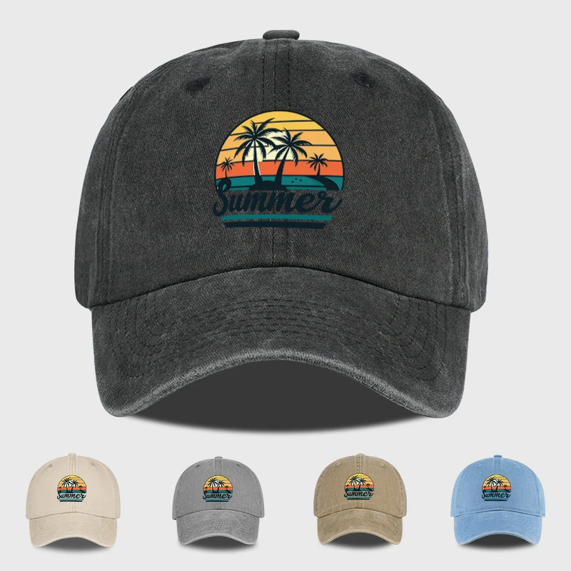 Vintage Sunset Print Washed Baseball Cap – Adjustable Casual Sun Hat, Perfect for Everyday Use, Travel, and Beach Vacations
Vintage Sunset Print Washed Baseball Cap – Adjustable Casual Sun Hat, Perfect for Everyday Use, Travel, and Beach Vacations