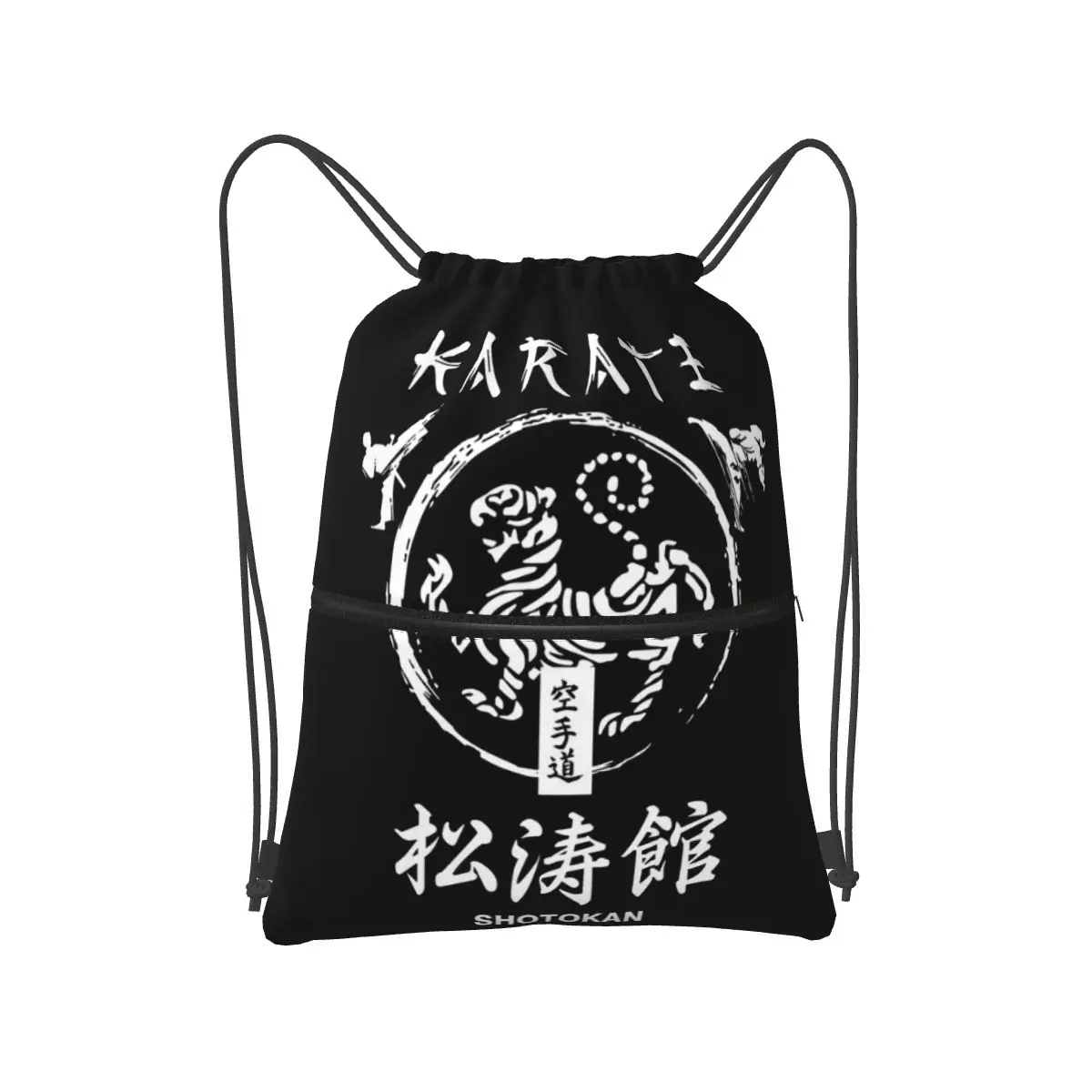 Shotokan Karate Symbol And Kanji White Text Backpacks Fashion Drawstring Bundle Pocket Shoes Bag Book Bags Man Woman Students
Shotokan Karate Symbol And Kanji White Text Backpacks Fashion Drawstring Bundle Pocket Shoes Bag Book Bags Man Woman Students