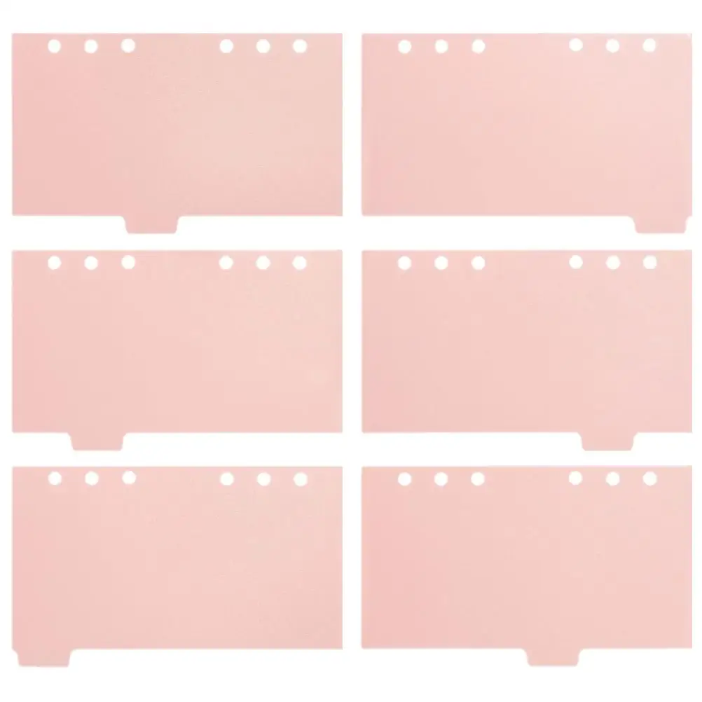 6 Sheets 8 Tab PP Binder Dividers for Ring Notebook Personal Use Slip Paper ganizer Tabs Plastic Travel Journal Album
6 Sheets 8 Tab PP Binder Dividers for Ring Notebook Personal Use Slip Paper ganizer Tabs Plastic Travel Journal Album