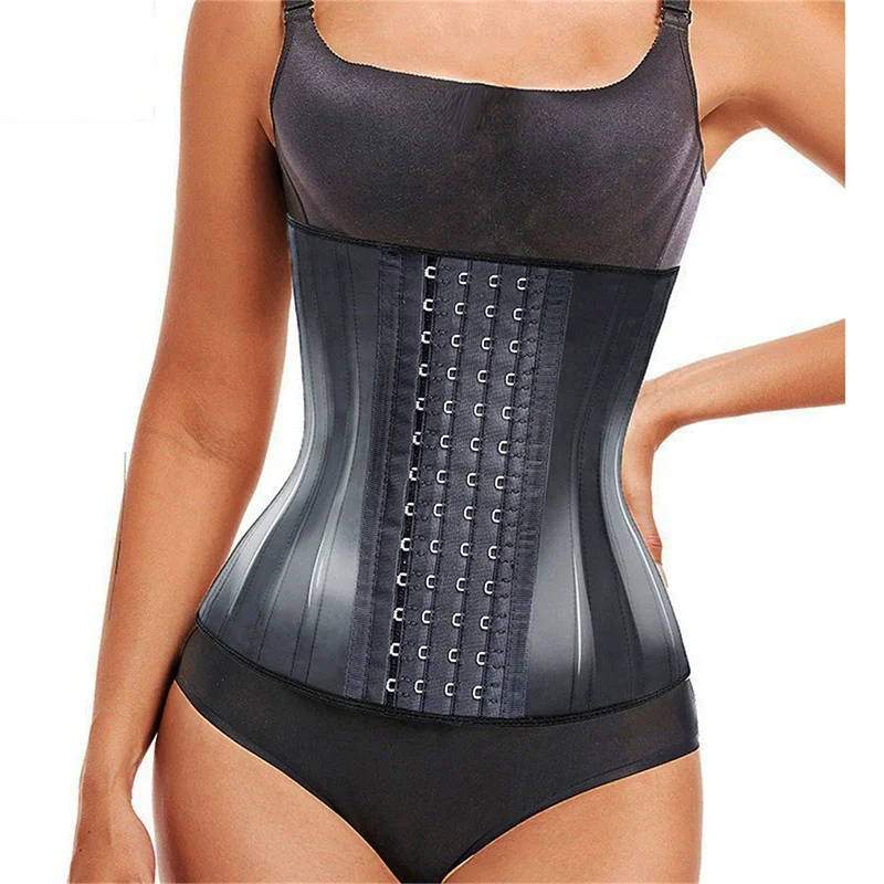 GUUDIA 25 Steel Bones Rubber Latex Waist Trainer Women Corset Cincher Body Shaper Girdle Trimmer Hourglass Control Belt 4 Hooks
GUUDIA 25 Steel Bones Rubber Latex Waist Trainer Women Corset Cincher Body Shaper Girdle Trimmer Hourglass Control Belt 4 Hooks