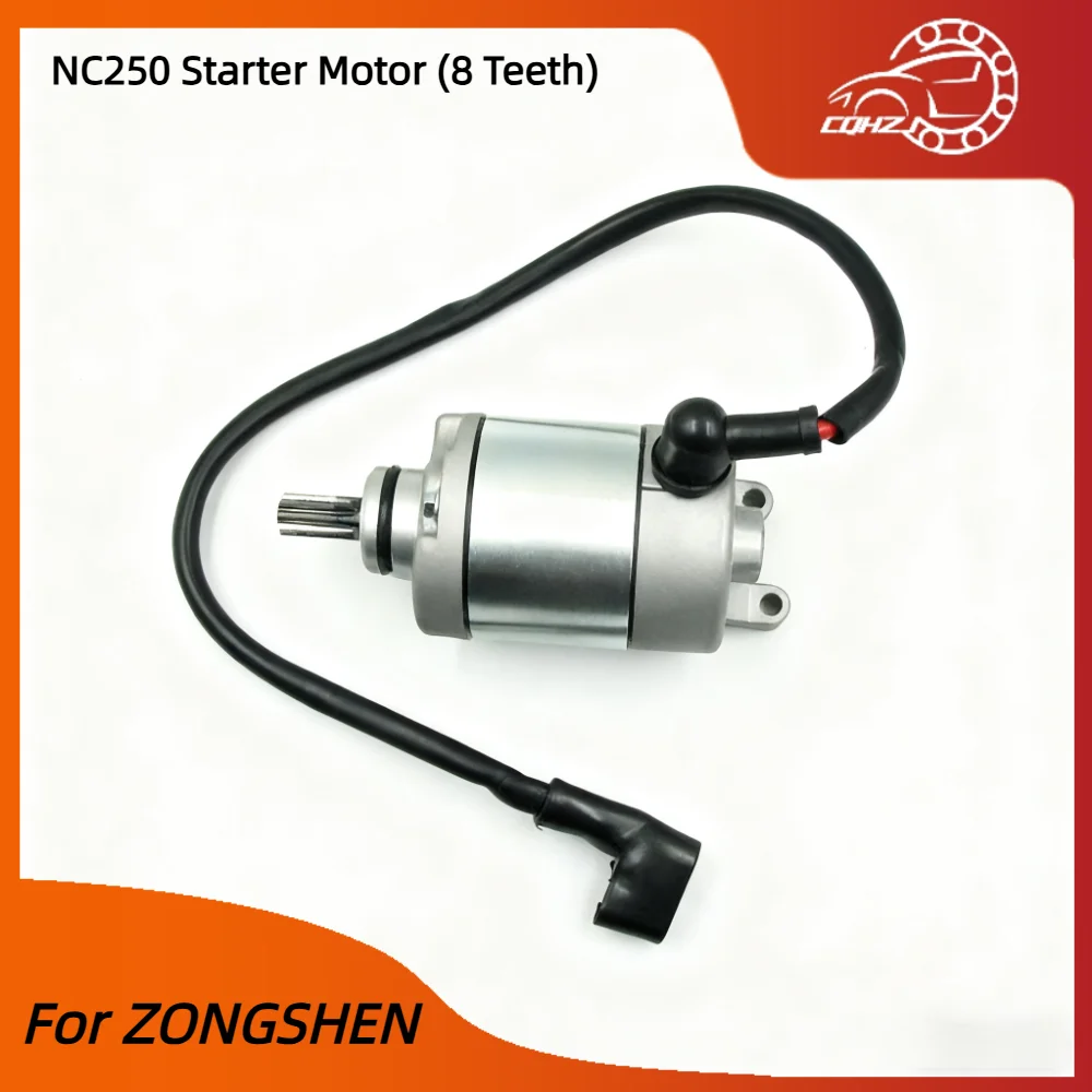 CQHZJ Motorcycle Starter Motor 8 Teeth Electric Engine Starting Motor For ZONGSHEN NC250 ZS177MM KAYO K6 BSE J5 RX3 AVANTIS
CQHZJ Motorcycle Starter Motor 8 Teeth Electric Engine Starting Motor For ZONGSHEN NC250 ZS177MM KAYO K6 BSE J5 RX3 AVANTIS