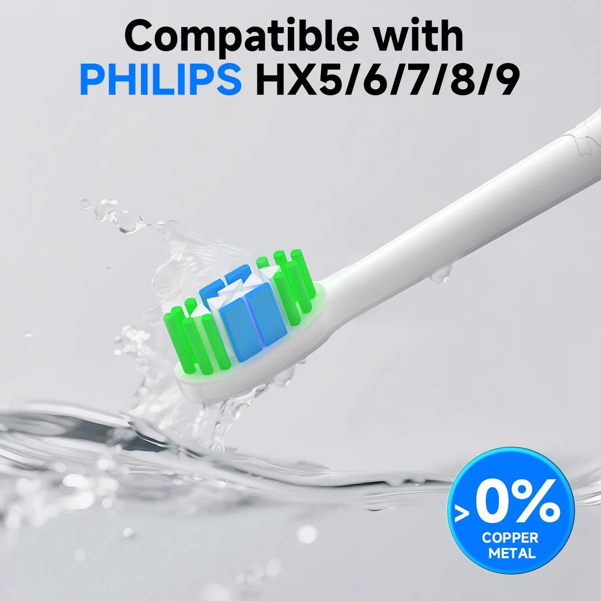 Replacement Brush Heads Compatible with Philips Sonicare DiamondClean HX5/HX6/HX9 Series Electric Toothbrush Heads HX6064
Replacement Brush Heads Compatible with Philips Sonicare DiamondClean HX5/HX6/HX9 Series Electric Toothbrush Heads HX6064