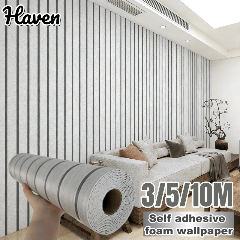 Realistic Wood Grain Texture Wall Panels Premium Grille Self-Adhesive Foam Wallpaper Decorative for Indoor Spaces Study Closet
Realistic Wood Grain Texture Wall Panels Premium Grille Self-Adhesive Foam Wallpaper Decorative for Indoor Spaces Study Closet