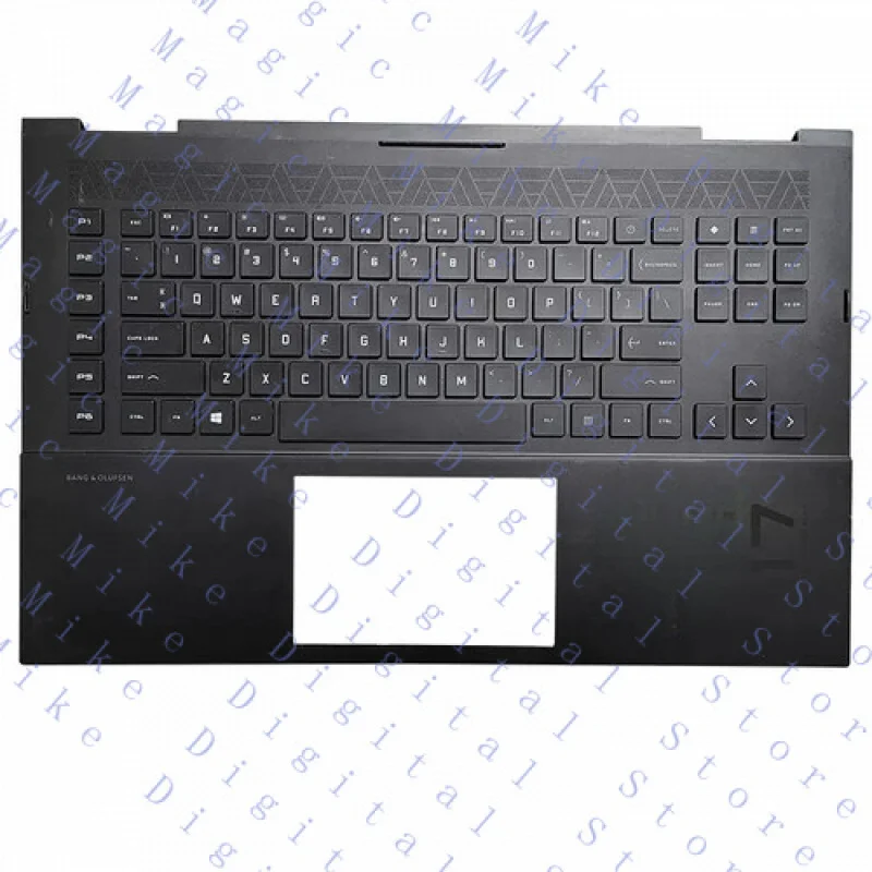 UU Laptop Palmrest w/Backlit Keyboard for HP Omen 17-CK TPN-Q266
UU Laptop Palmrest w/Backlit Keyboard for HP Omen 17-CK TPN-Q266